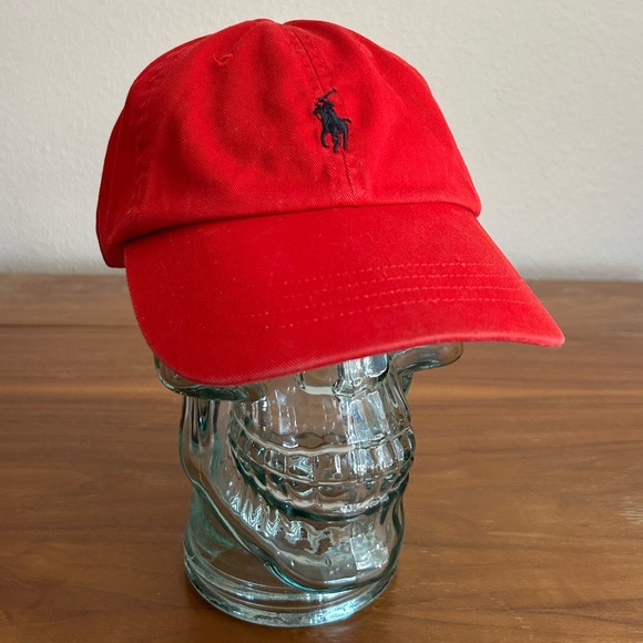Polo Ralph Lauren Other - Polo Ralph Lauren red cap polo pony classic logo adjustable hat
